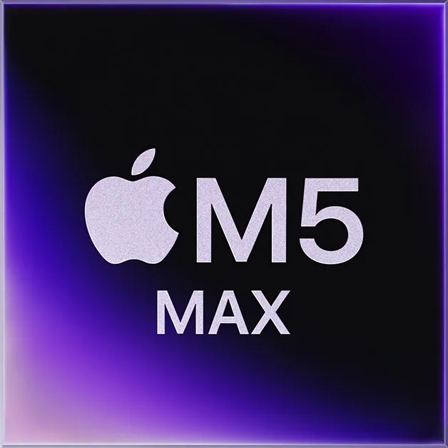 Puce Apple M5 Max, visuel Apple